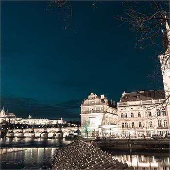 Zimní Vltava