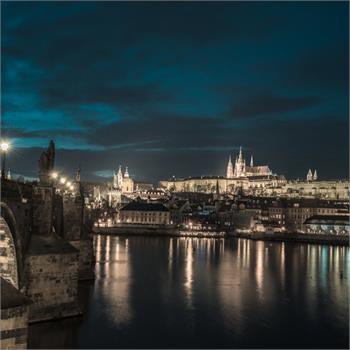 Zimní Vltava