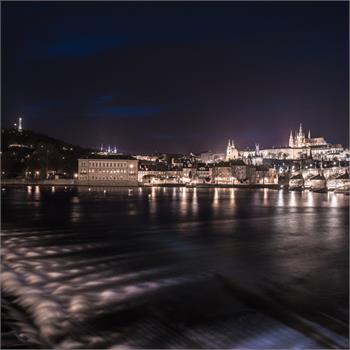 Zimní Vltava