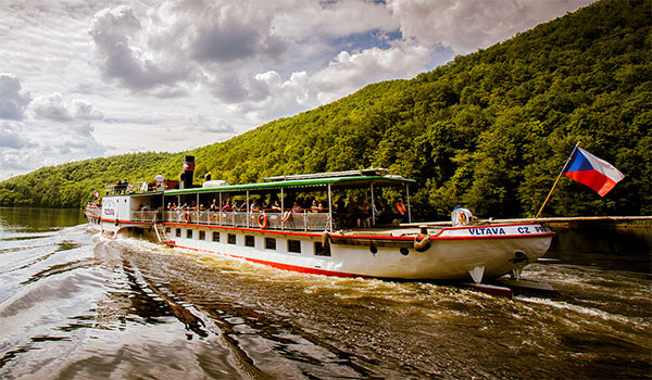 Dampfschiff Vltava