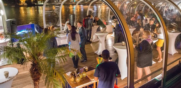 Original company events on a boat