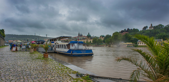 The cruises on the Vltava river continue