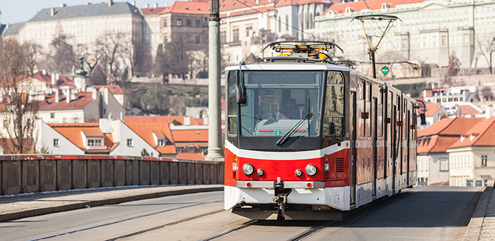Prague Boats - how to get to us - by tram